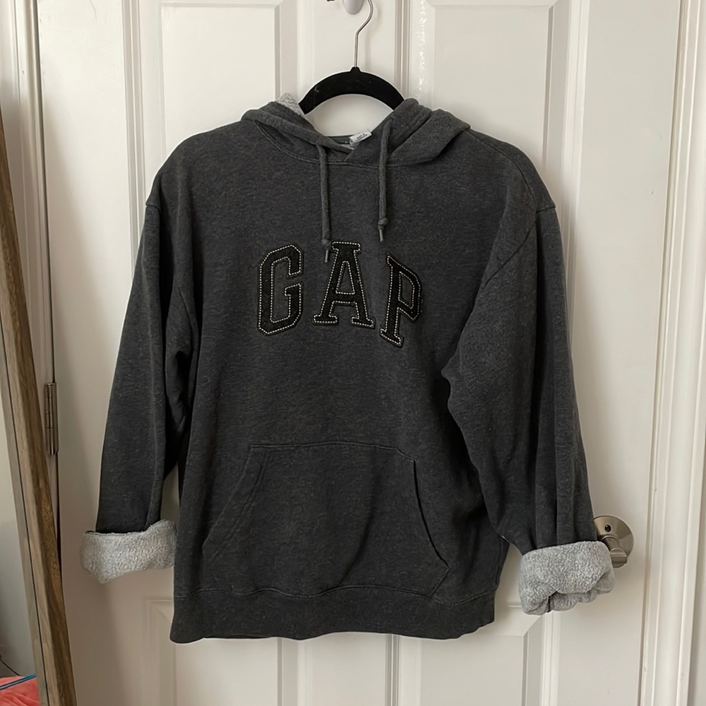 Gray Women’s GAP Oversized Hoodie